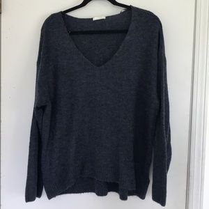 H&M Oversized Knit Sweater Wool Polyester Mix